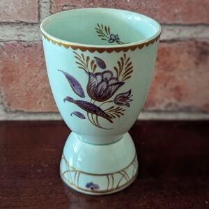 Vintage Adams England Hand painted double Egg Cup